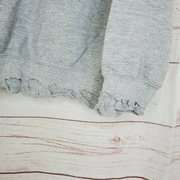 Gildan Heavy Blend Medium The Rolling Stones Lip U.S.A Graphic Distressed Collar - Picture 9 of 12